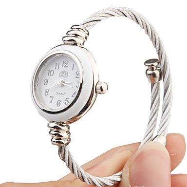 Relógio com Bracelete de Metal